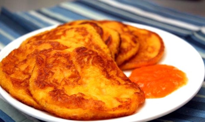 Тыквенные оладьи