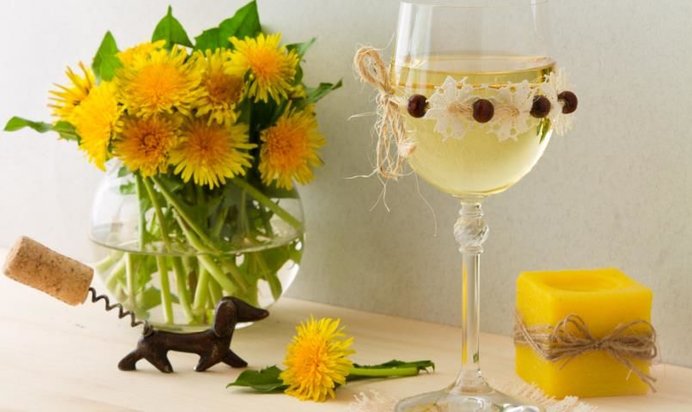 Вино из одуванчиков с апельсином