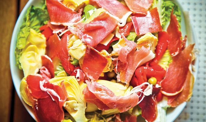 Испанский салат за 15 минут