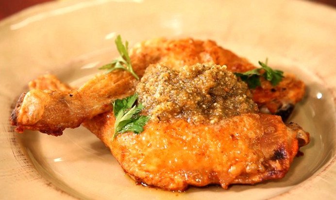 Ореховое песто