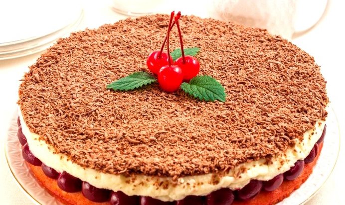 Вишневый пирог «Наслаждение»