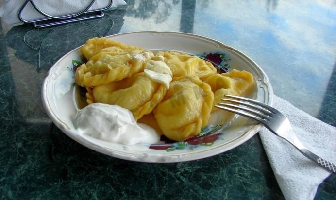 Вареники на пару на кефире