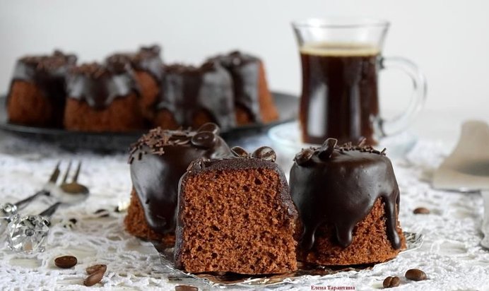 Кексы кофейно-шоколадные
