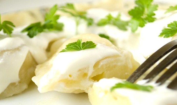 Тесто для вареников с картошкой