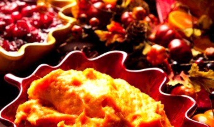 Пюре из батата с кленовым сиропом