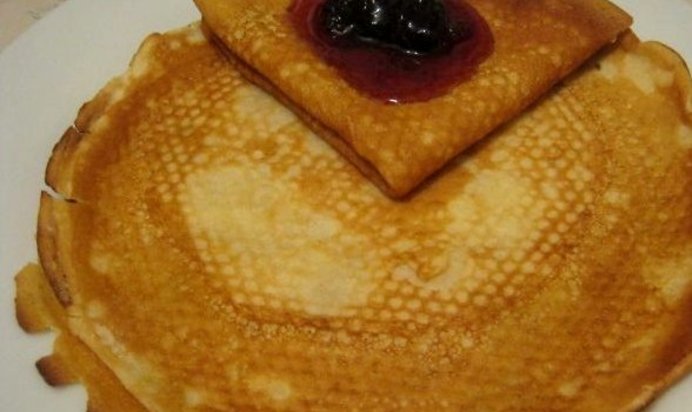 Блины быстро и вкусно