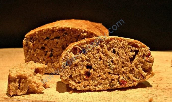 Хлеб с болгарским перцем