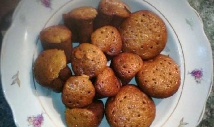 Медовые кексы с арахисом