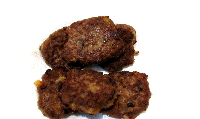 Мясные оладьи