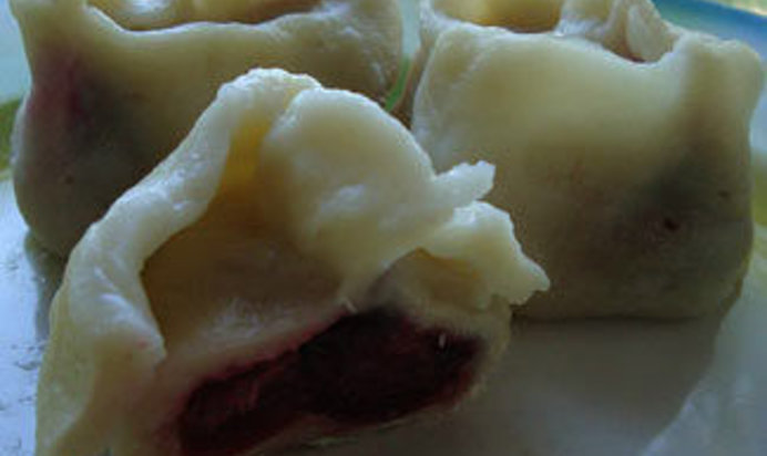 Вареники с вишней