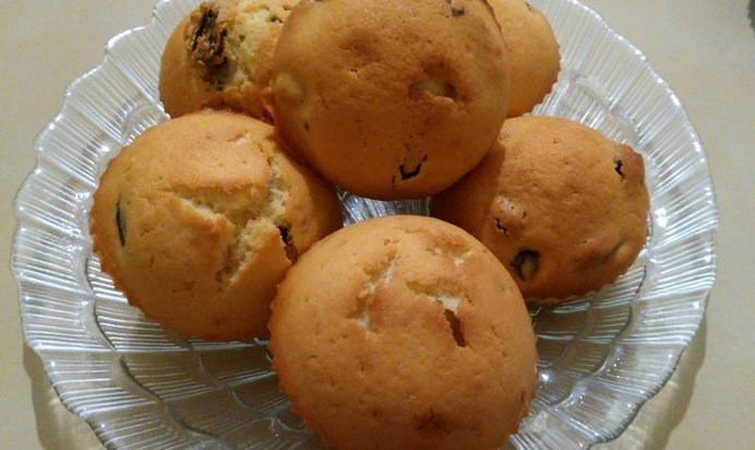 Ягодные кексы