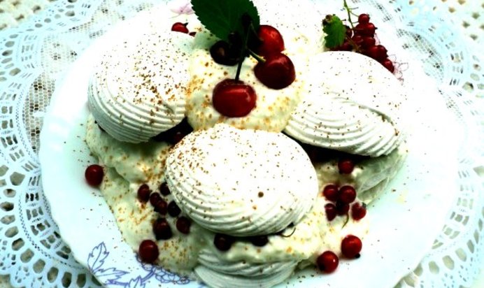 Десерт из зефира