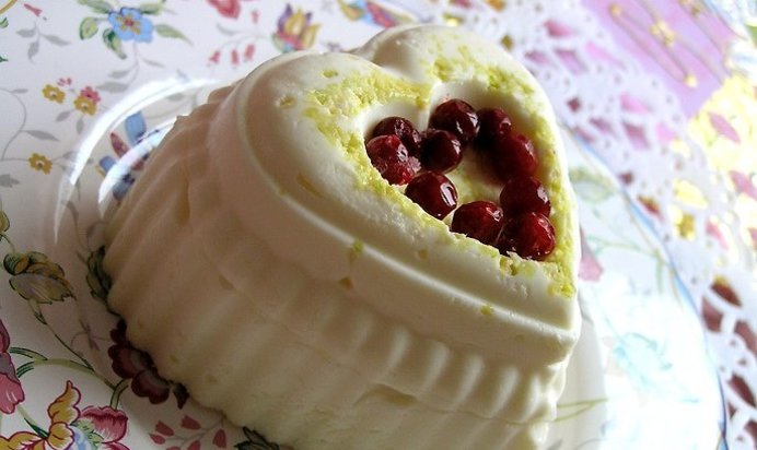 Пирожное Любящее сердце