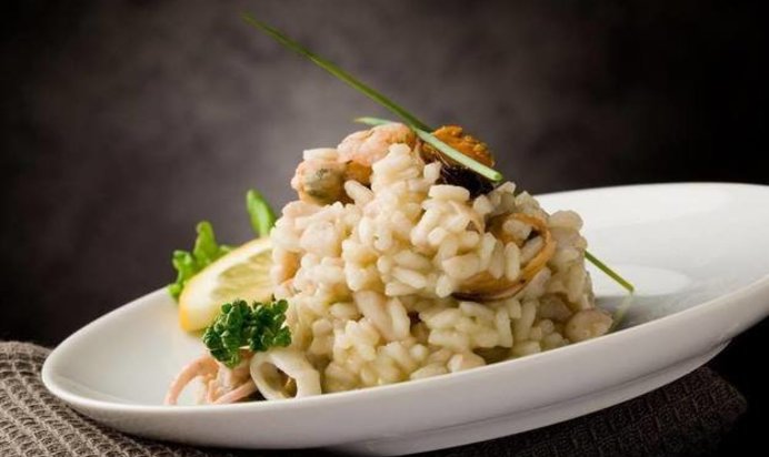 Ризотто с морепродуктами