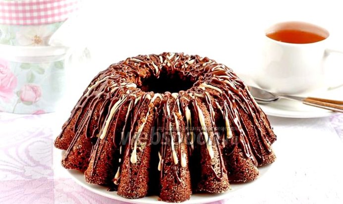 Постный кукурузный кекс