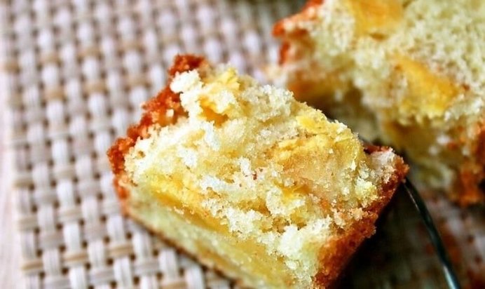 Кекс с бататом