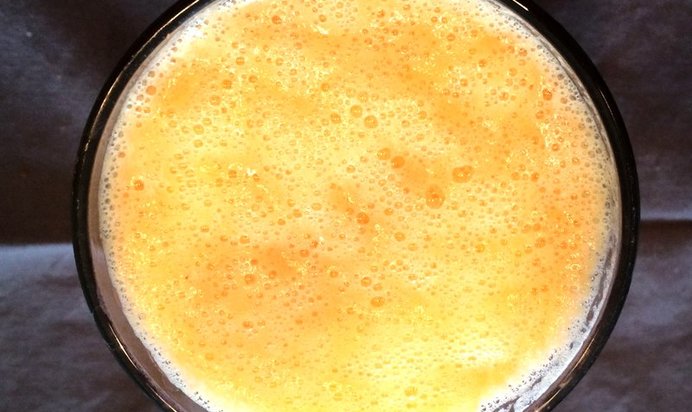 Мандариново-морковно-ананасовый смузи