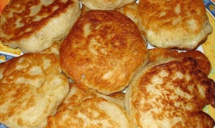 Оладьи на опаре