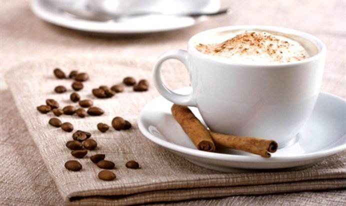 Капучино с ванильными сливками