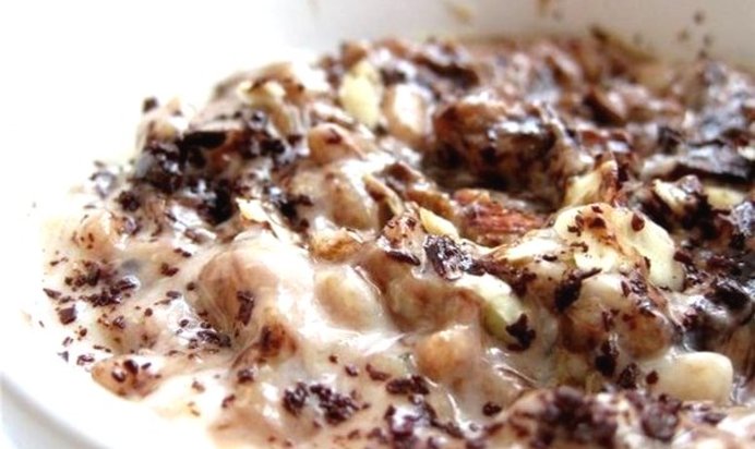 Шоколадный ризотто