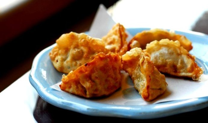 Манты жареные