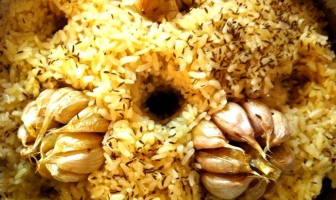 Узбекский плов с бараниной и нутом