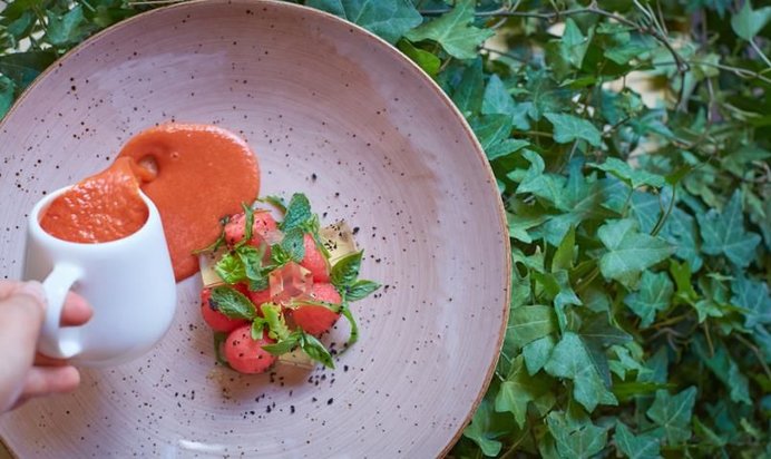 Арбузный гаспачо