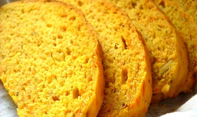 Хлеб с морковью