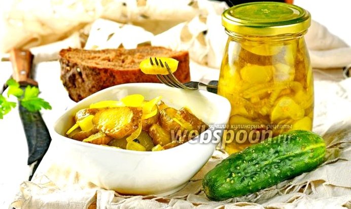 Пикули из огурцов для бутербродов