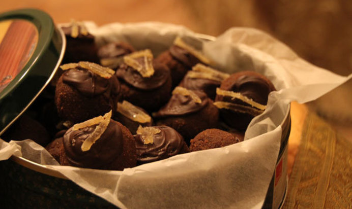 Пирожное «Картошка» с имбирём