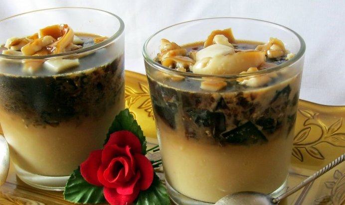 Желе Кофе в молоке