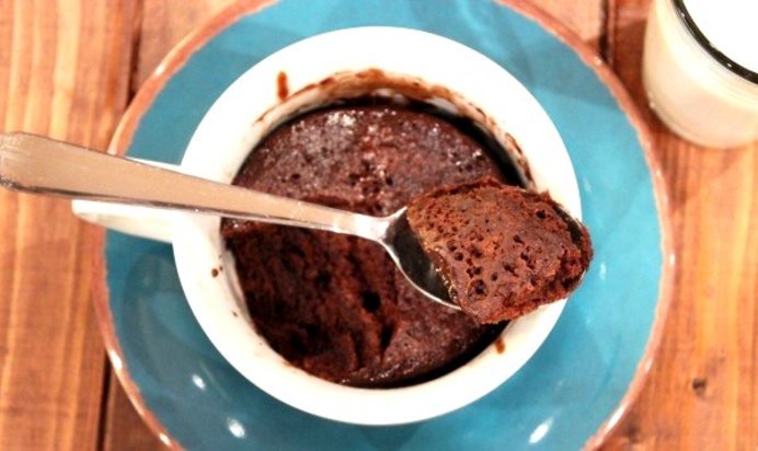 Кекс в кружке за 5 минут