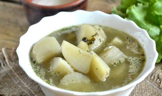 Зелёный борщ