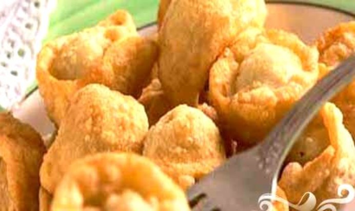 Пельмени с капустой и грибами