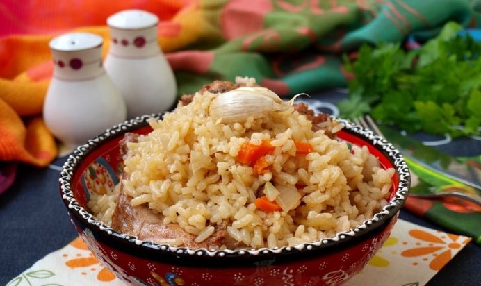 Плов с кроликом