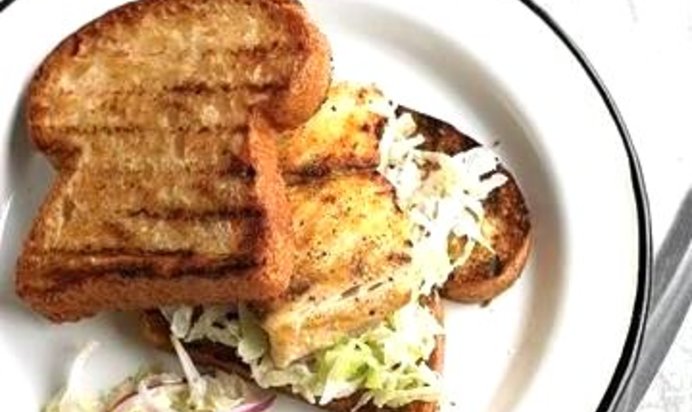 Сэндвичи с рыбой и капустой 2