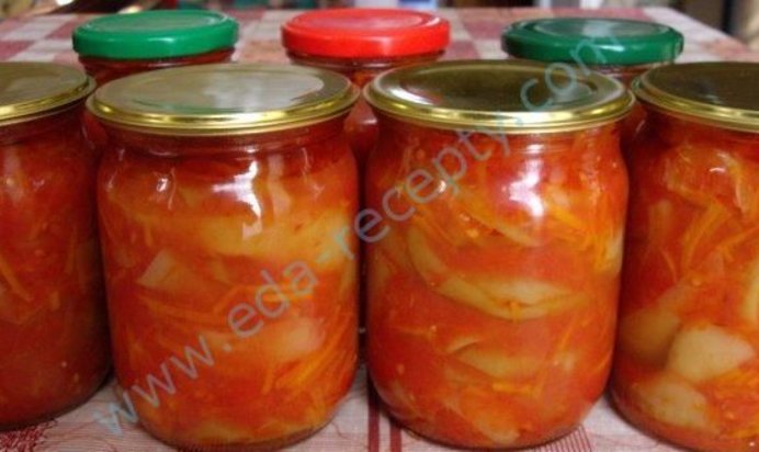 Лечо перец болгарский морковь лук на зиму