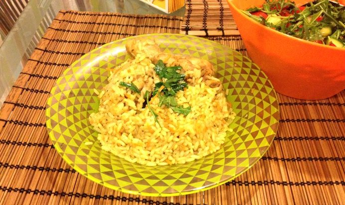 Плов с курицей по‑бураковски