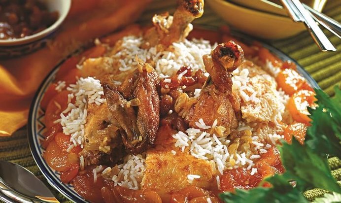 Бакинский плов с сухофруктами