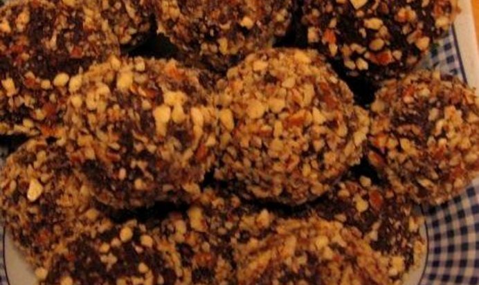 Постное пирожное «Картошка»