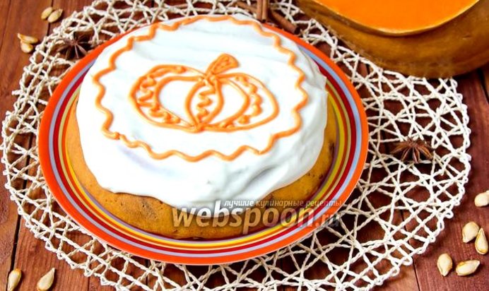 Тыквенный кекс в мультиварке