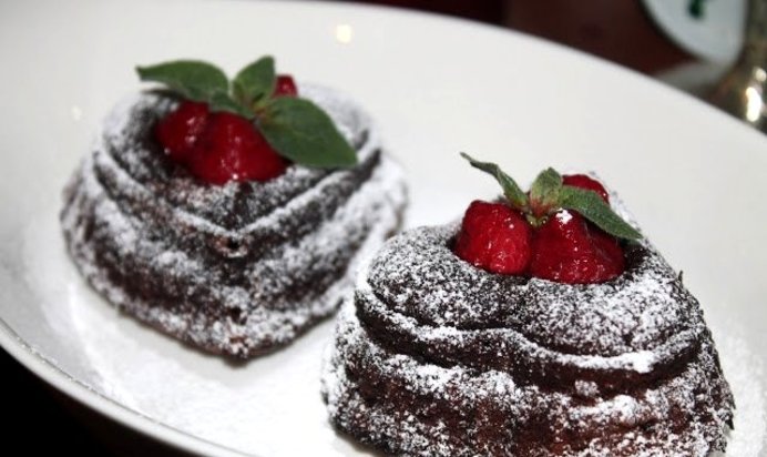 Пирожное в микроволновке