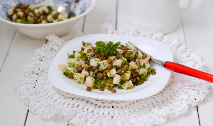 Пирожные с ванильным кремом