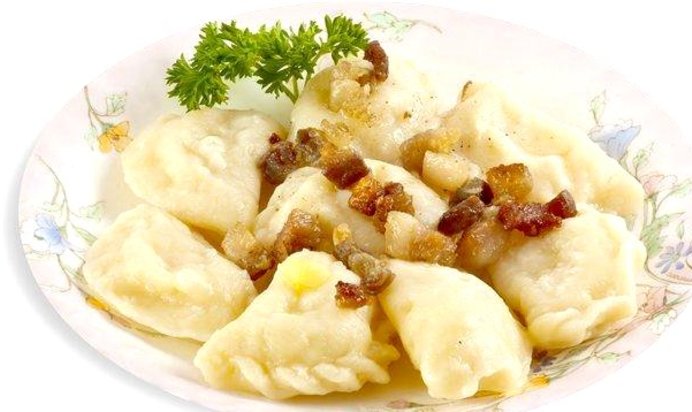 Вареники с грибами