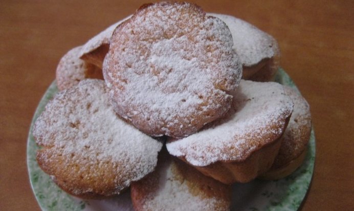 Кексы творожные