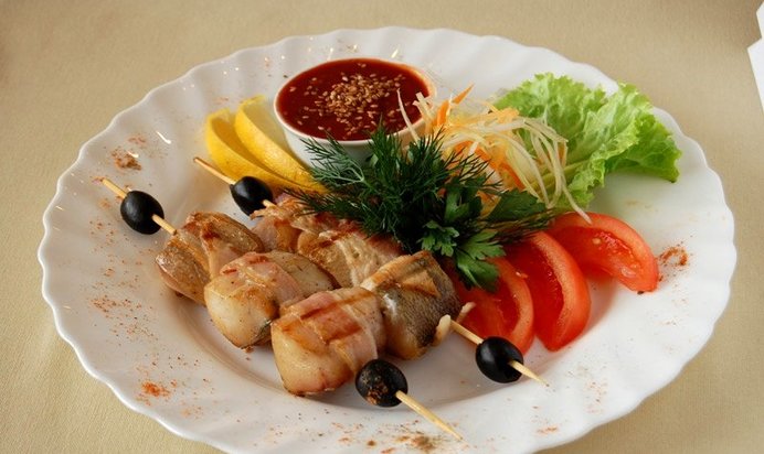 Шашлык из судака