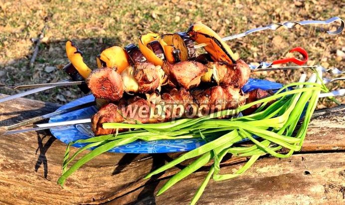 Шашлык из свинины классический на уксусе