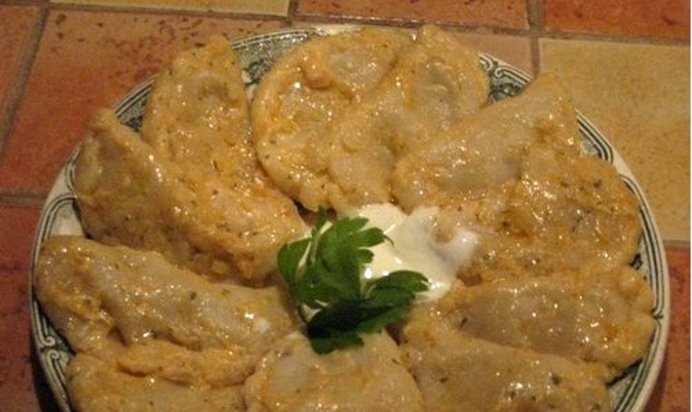 Вареники с кабачками