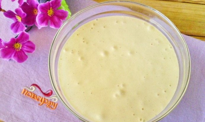 Бисквитное тесто для шарлотки