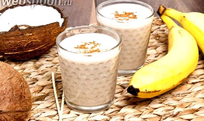 Кокосово-имбирный смузи